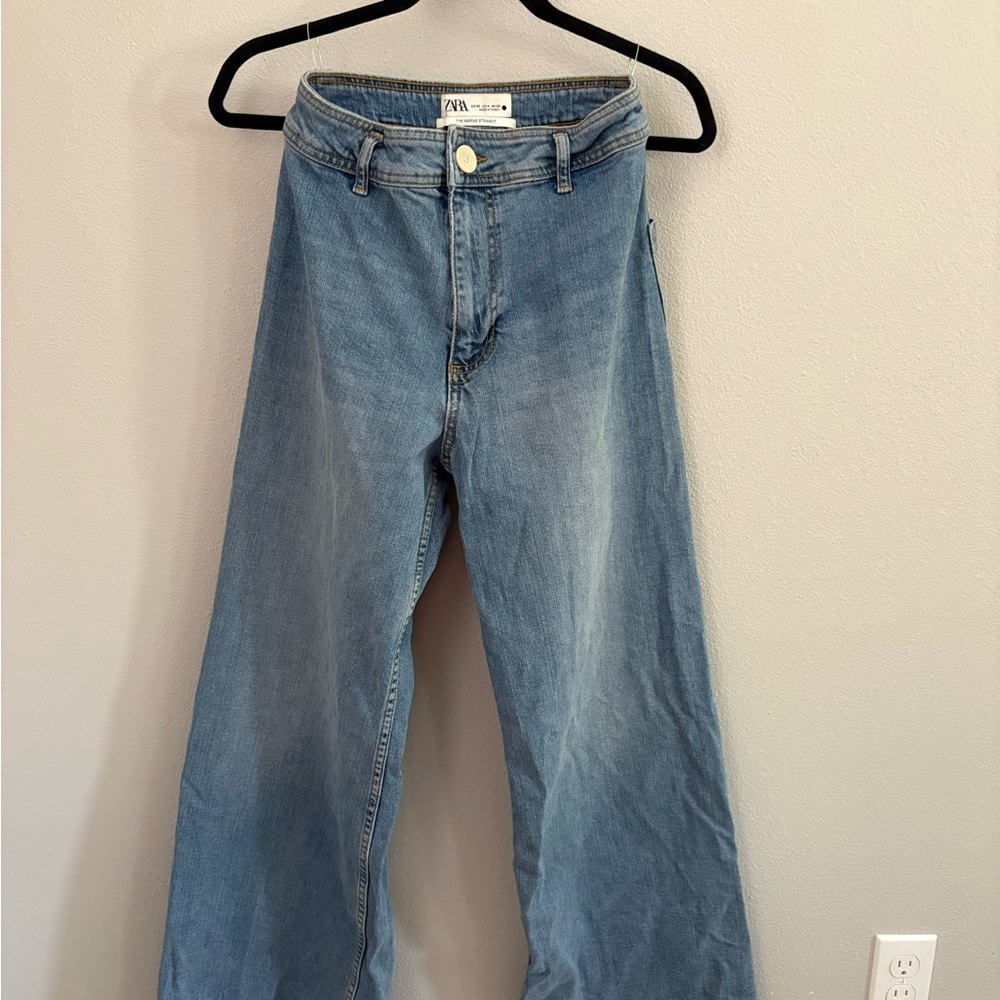 Zara Marine Straight Jeans